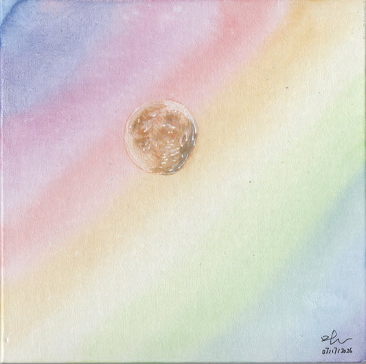 Rainbow & Moon